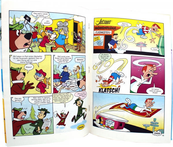 Hanna Barbera Familie Feuerstein Comic Nr. 4 (1997) von Ehapa